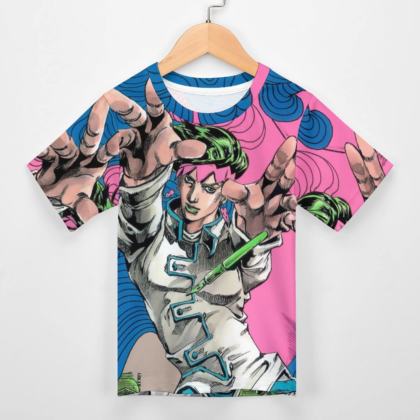 【超希少品】岸部露伴Ｔシャツ（半袖サイズＦ） Amazon.co.jp: Tシャツ ジョジョの奇妙な冒険 岸辺露伴 綿100