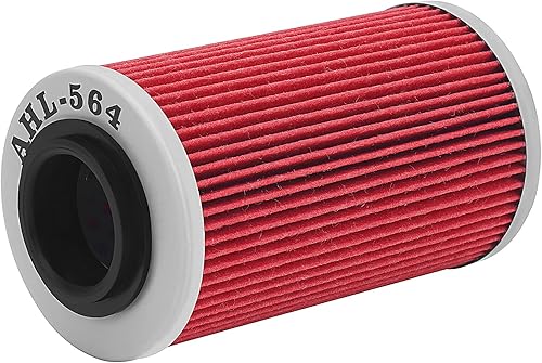 Miniatura 4 de AHL 564 Filtro de aceite 420956745 compatible con CAN-AM SPYDER RT SM5 998 2010-2013 SPYDER RT SE5/SM5 A/C 998 2010-2012