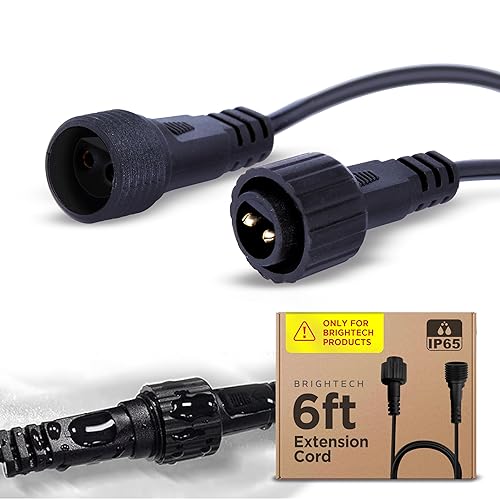 Brightech Ambience Pro Waterproof Extension Cable for Solar Outdoor String
