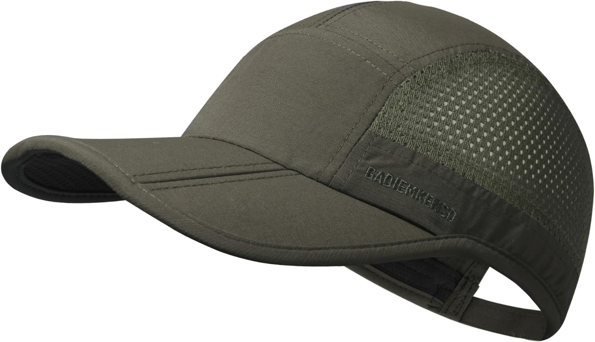 Folding Running Man Hat Visors Sport Cap Summer Mesh Unstructured Quick Drying Hat Unisex