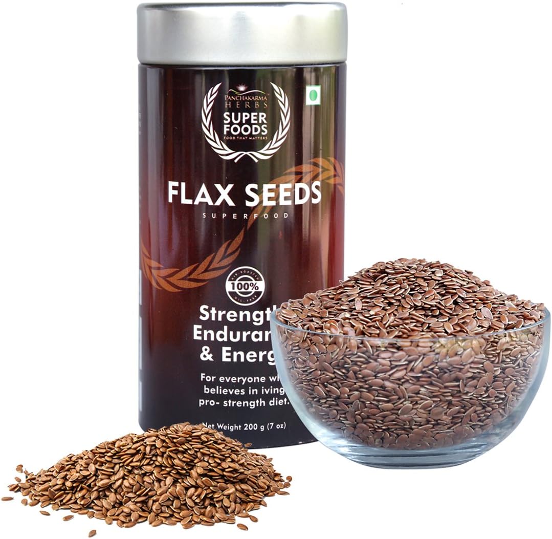 Panchakarma Flax seed tin can 200g