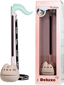 Pusheen the Cat Otamatone Deluxe Electronic Portable Music Instrument/Synthesizer from Japan by Maywa Denki [Limited Edition] [English Instructions]