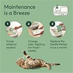 Purina Tidy Cats 2-Month Fourniture de renouvellement de Breeze, Pads & Pack de granulés, 7.91 Livre (boîte de 1)