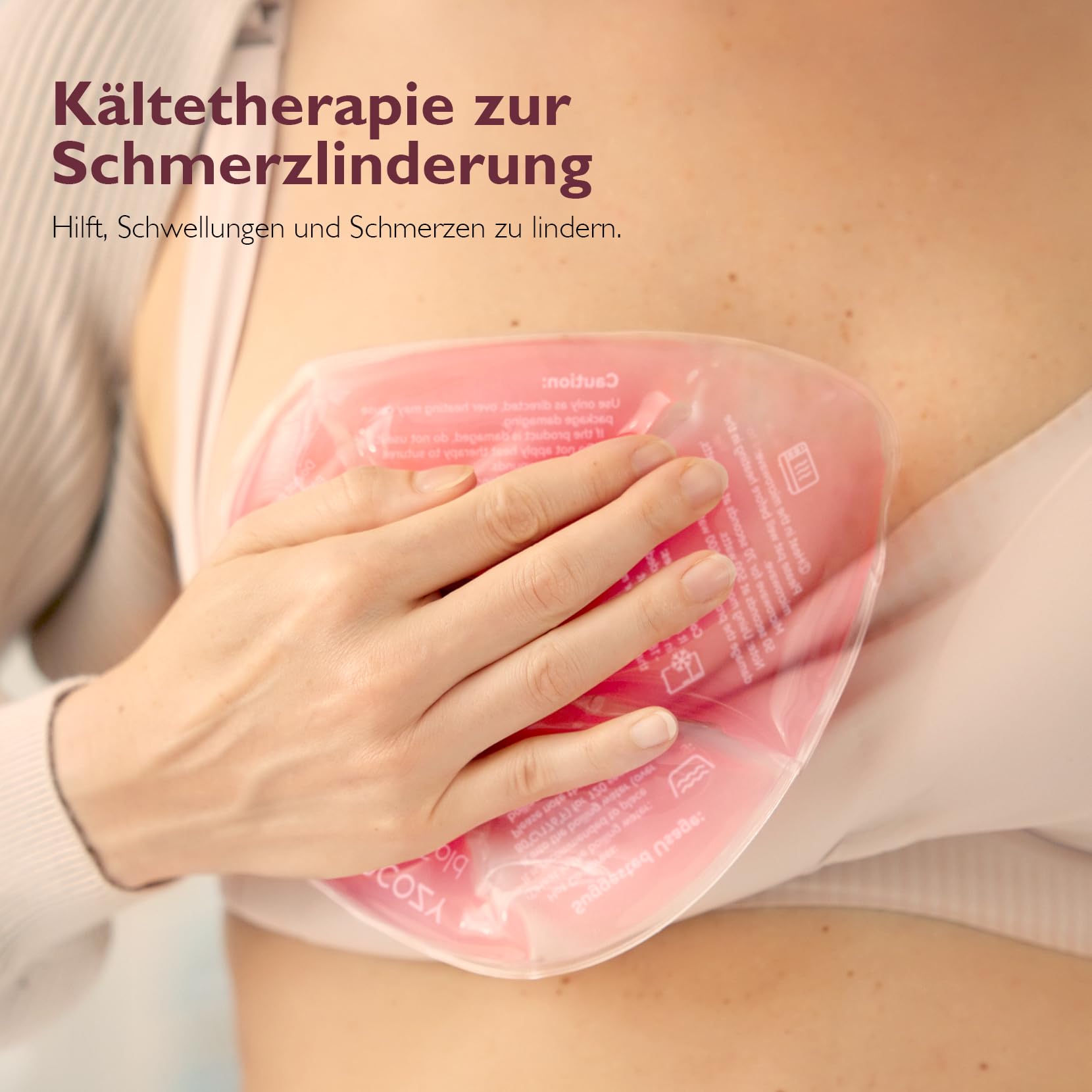 Momcozy Wärmendes Set zur Unterstützung des Milchflusses – Große Wärme- & Kältekompressen mit App-gesteuerter elektrischer Milchpumpe, gemeinsam angewendet für eine effizientere Pumproutine