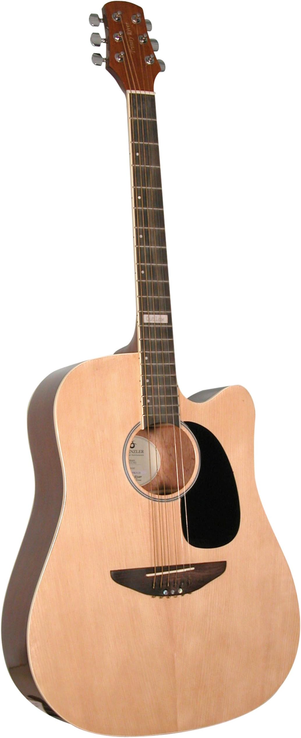 Trinity River TO3CENGZ Outlaw Dreadnought Cutaway Acoustic/Electric Guitar with French Heel