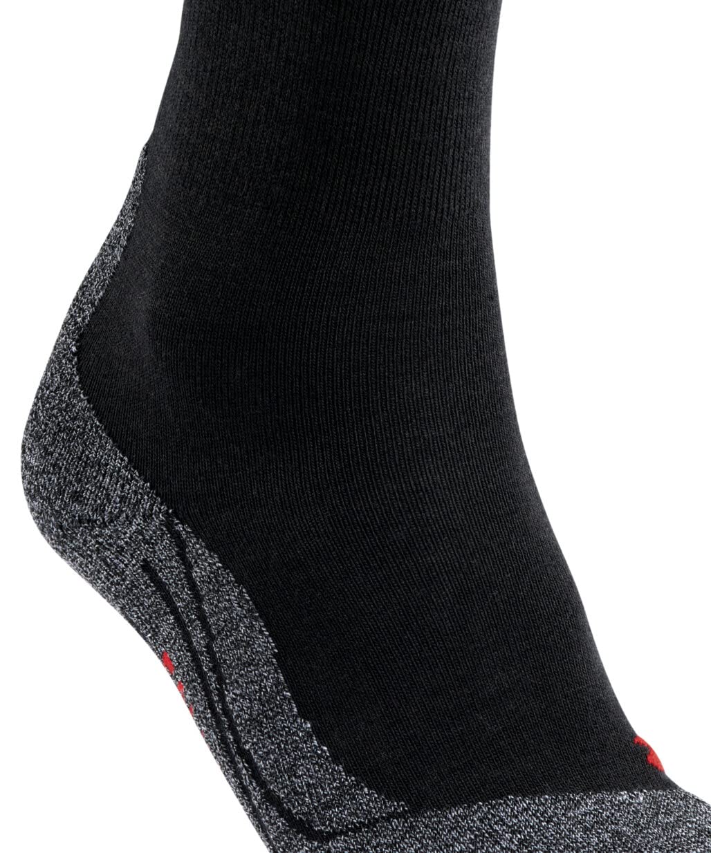 FALKE Herren Wandersocken TK2 Explore M So Wolle Funktionsmaterial antiblasen dick 1 Paar, Schwarz Black-Mix 3010-O, 44-45 - Image 2