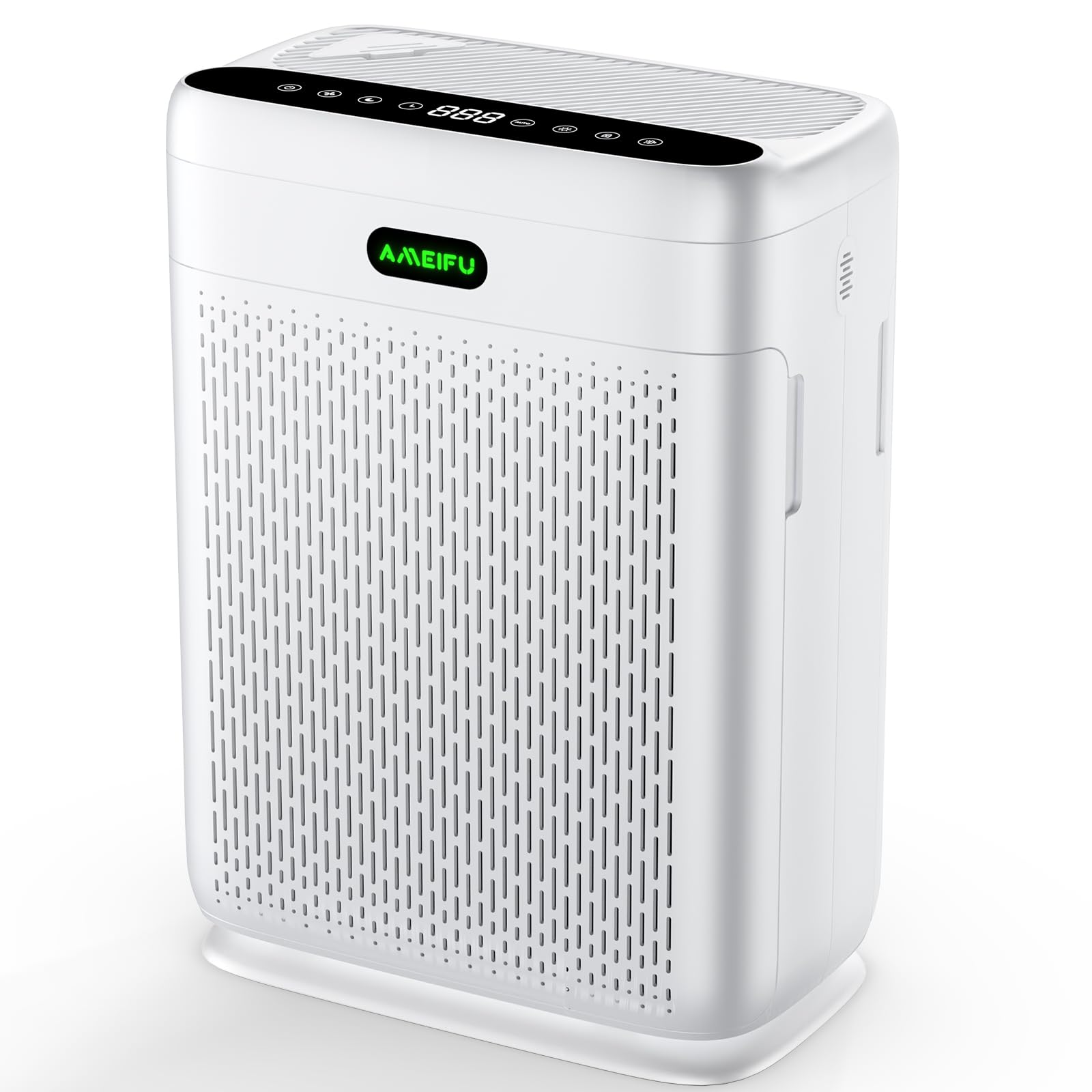 Air Purifier for Home, Bedroom, Large Space, Up to 1740 ft² HEPA Air Purifier with Double-Sided Filters, Aromatherapy Function, Sleep Mode, Air Quality Display, Air Purifier for