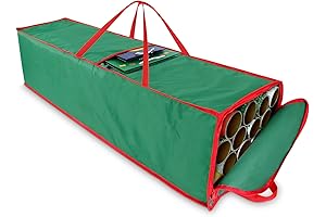 Wrapping Paper Organizer Storage Bag & Containers