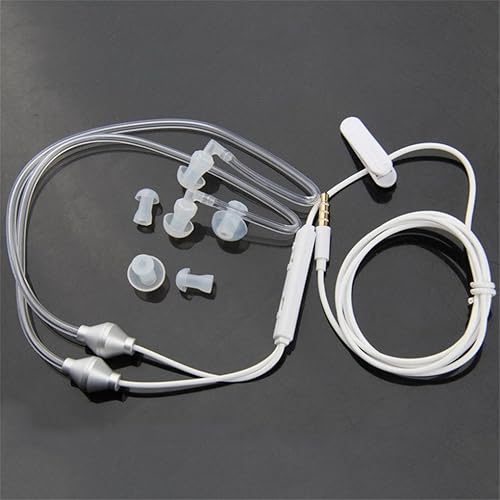 UNHO Cuffie anti-radiazione con filo d aria trasparente stereo con tubo
d aria anti rumore radiazioni nei condotti d aria bilaterali per
cellulare : Cuffie con cavo UNHO Cuffie anti-radiazione con filo d aria trasparente stereo con tubo
d aria anti rumore radiazioni nei condotti d aria bilaterali per
cellulare : Cuffie con cavo