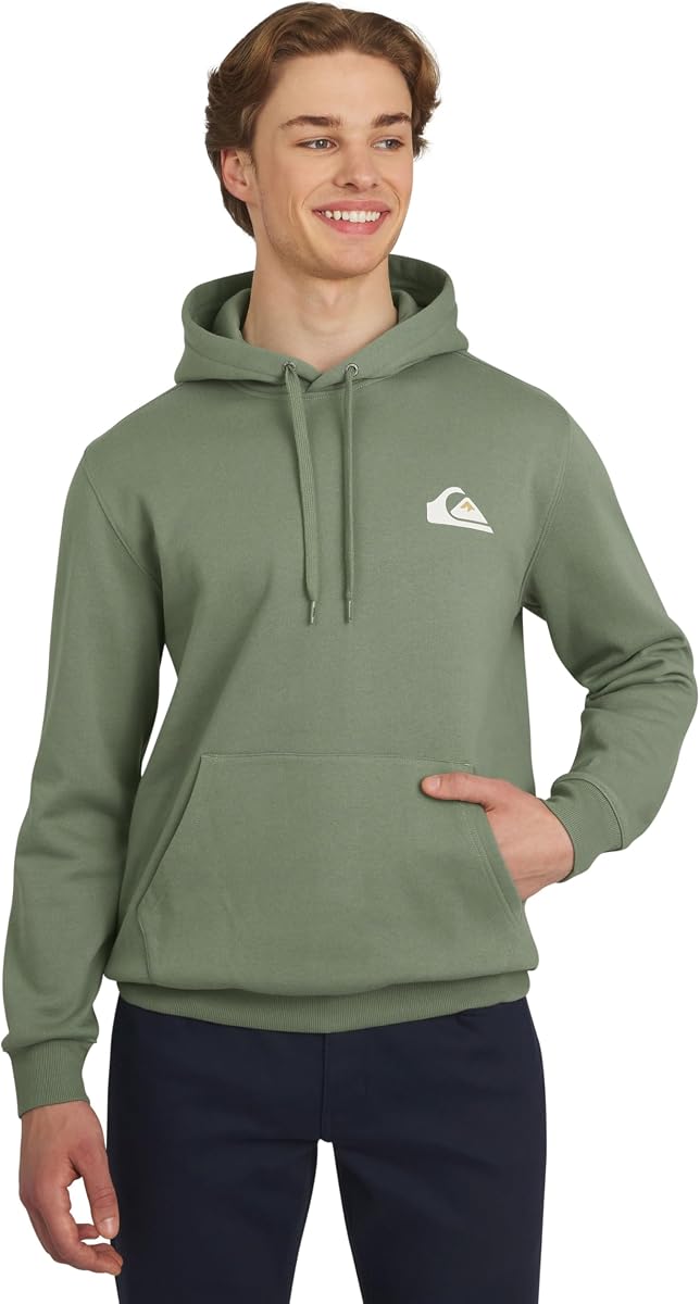 Men's Regular Fit Super Soft Fleece Midweight Pullover Hooded Sweatshirt