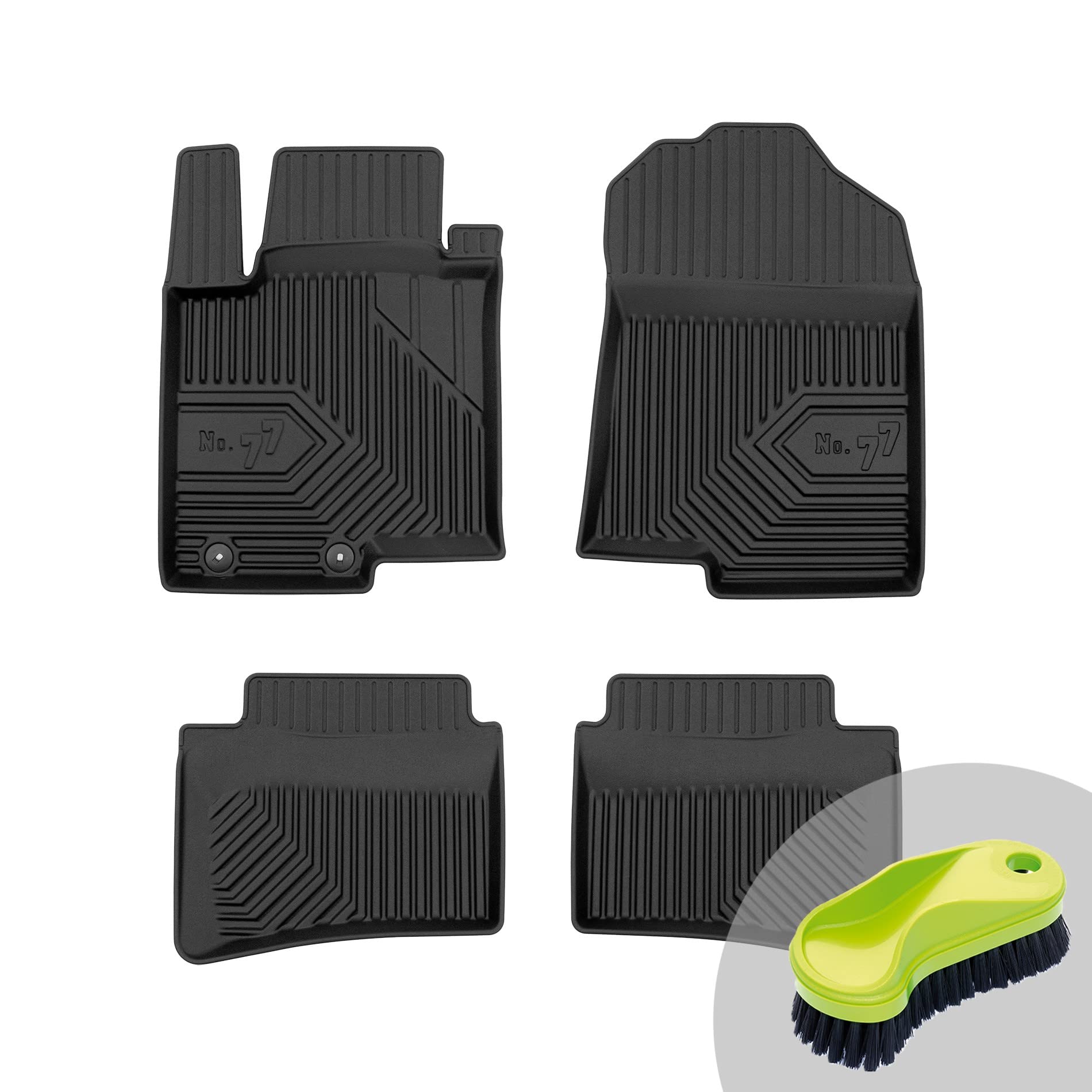 Alfombrillas Coche Goma MOTOS Alfombra De Goma Para El Suelo Del Coche Para SsangYong Tivoli 2015-2019 Mejore Su Comodidad De Viaje Con La Alfombra Antideslizante Car DZ- Felpudo De Coche Para Todo