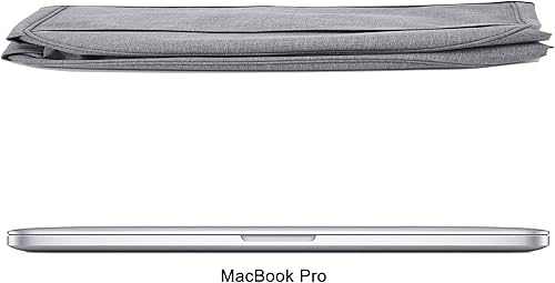 Miniatura 5 de VOSDANS Cubierta antipolvo con bolsillos para parrilla interior Ninja FG551 Foodi Smart XL 6 en 1, lavable a máquina, gris (solo funda)