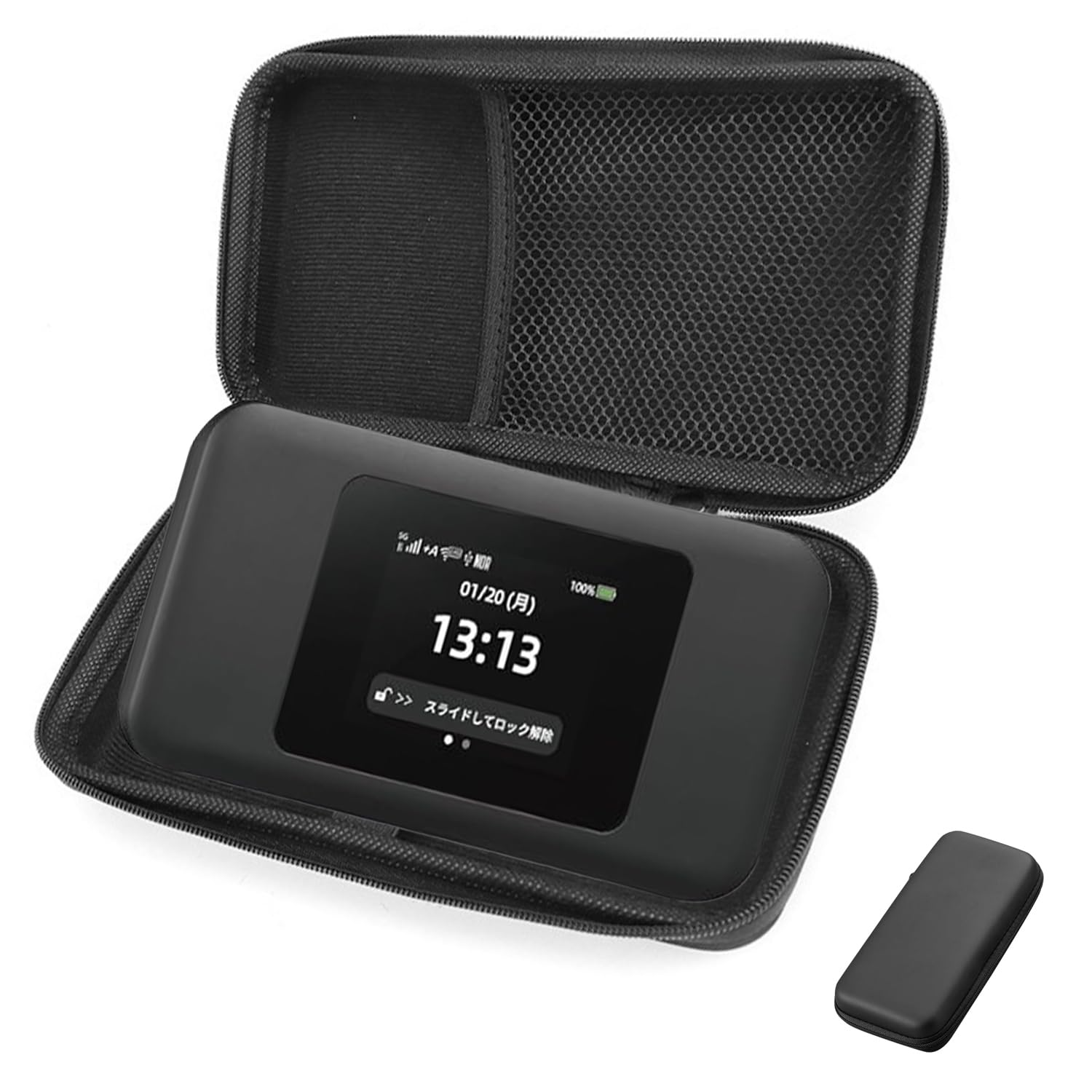 Amazon.co.jp: For au/UQ Speed Wi-Fi 5G 01 用 ケース 収納バッグ