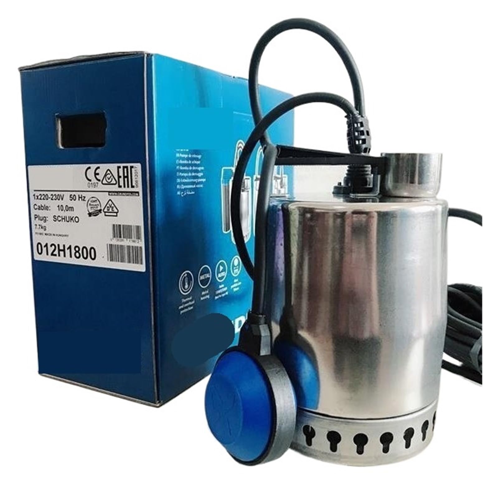 Pompa sommergibile in Acciaio Inossidabile, Pompa di drenaggio delle acque reflue KP150-M-1, KP150-A-1, KP150-AV-1(KP150-A-1)