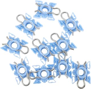 Mobestech 10pcs Auto Glass Buckle Window Clips Glass Mounting Clip Slider Clamp Adjuster