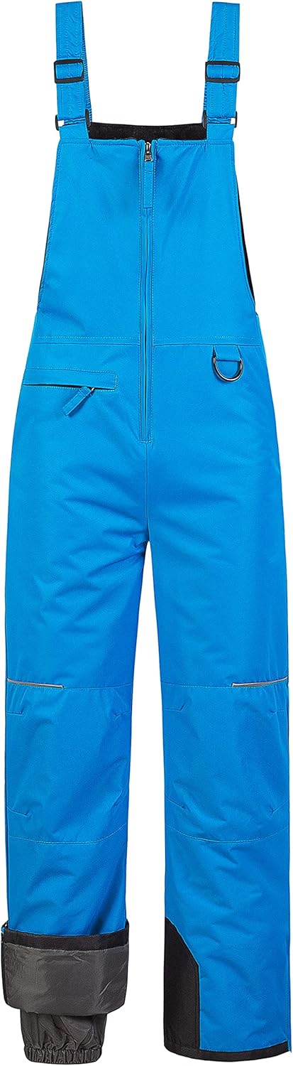 Pursky Kid's Snow Pants Boy's Winter Ski Bibs Insulated Waterproof Snowpants Fleece Snowboarding Overalls Snowbibs