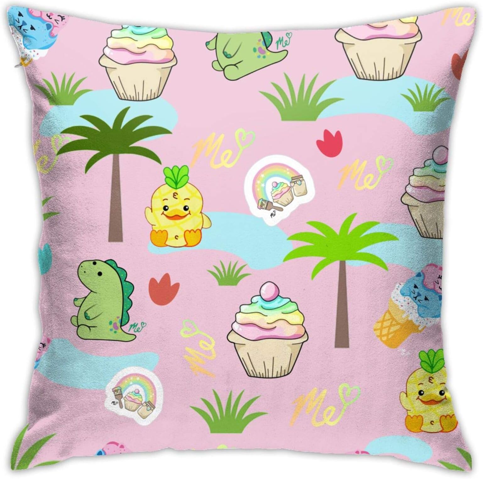 Frftgxcdf Moriah-Elizabeth-Me Merch omlopp 8 Sofa/Bedroom/Living Room/Pillow with 18x18 Inch Square Pillowcase, Throw Pillowcase for Home Decoration