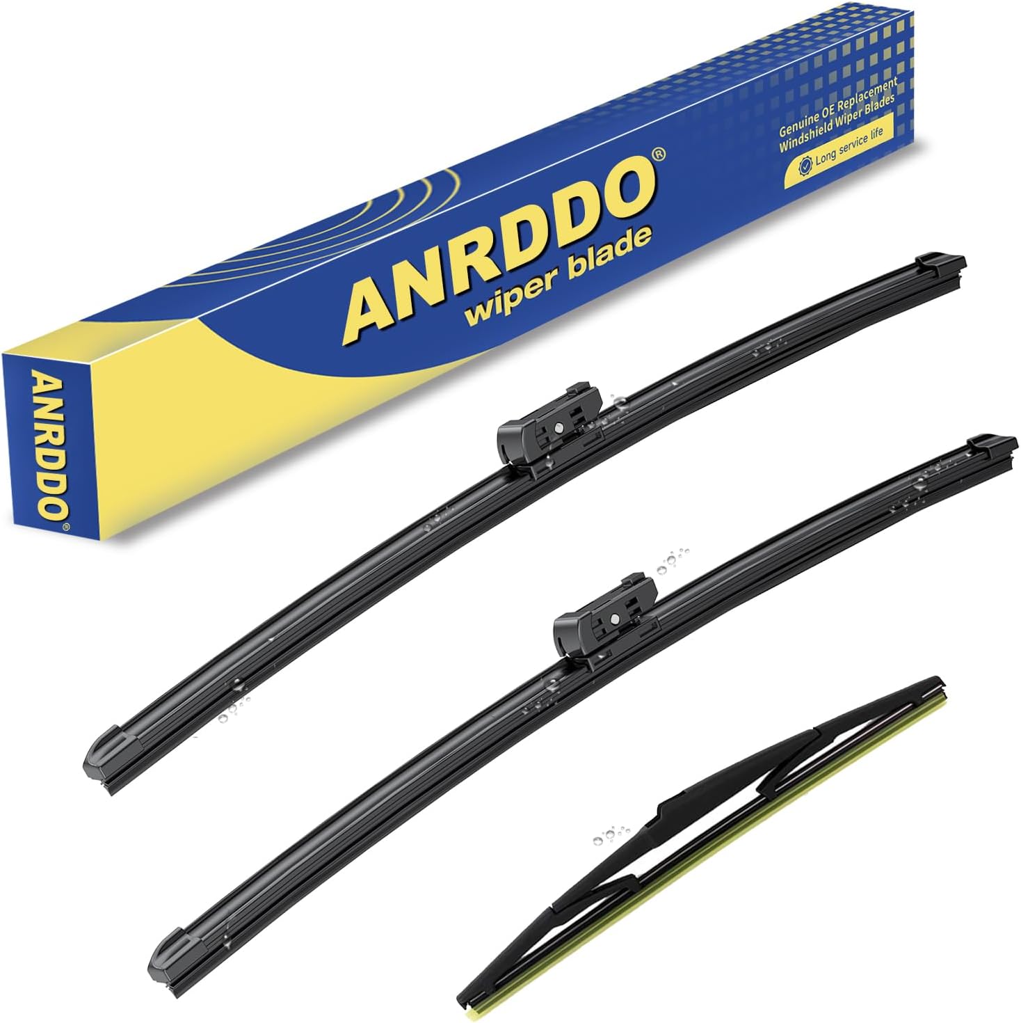 3 wipers Replacement For 2016 2017 2018 2019 2020 2021 2022 Lexus RX350 RX450h Original Equipment Windshield Wiper Blades Set 26"+21"+16" (Set of 3) Top Lock