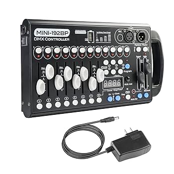 LIXADA DMX512 コントローラ、照明セット LIXADA DMX512 コントローラ、照明セット LIXADA DMX512