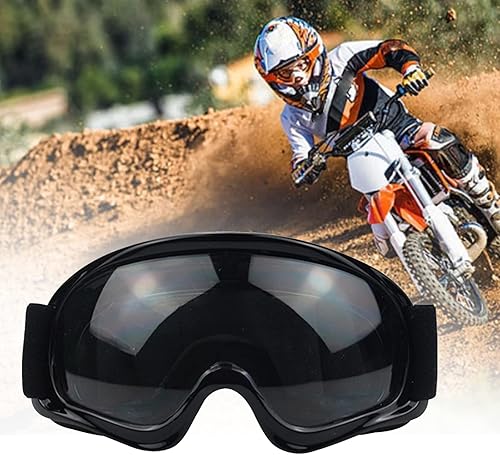 Gafas de motocross para niños, jóvenes, cuatrimoto, todoterreno, motocross, carreras, ciclismo, snowboard, esquí, gafas para niños y niñas (marco