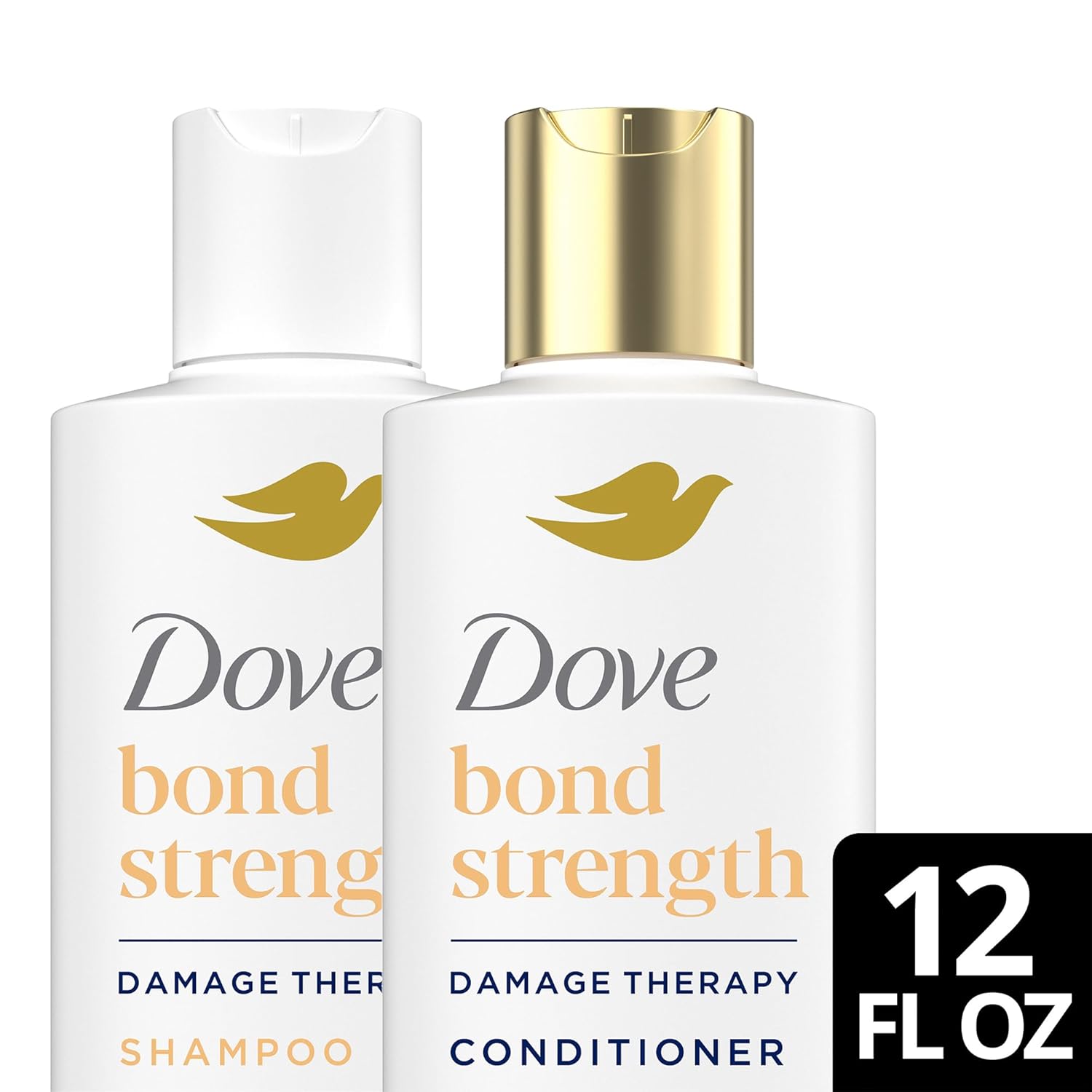 Dove Bond Strength Shampoo & Conditioner Set + Hair Mask Serum Bundle – Bond Repair Treatment for Damaged and Frizzy Hair (3 Piece Set) - Image 9