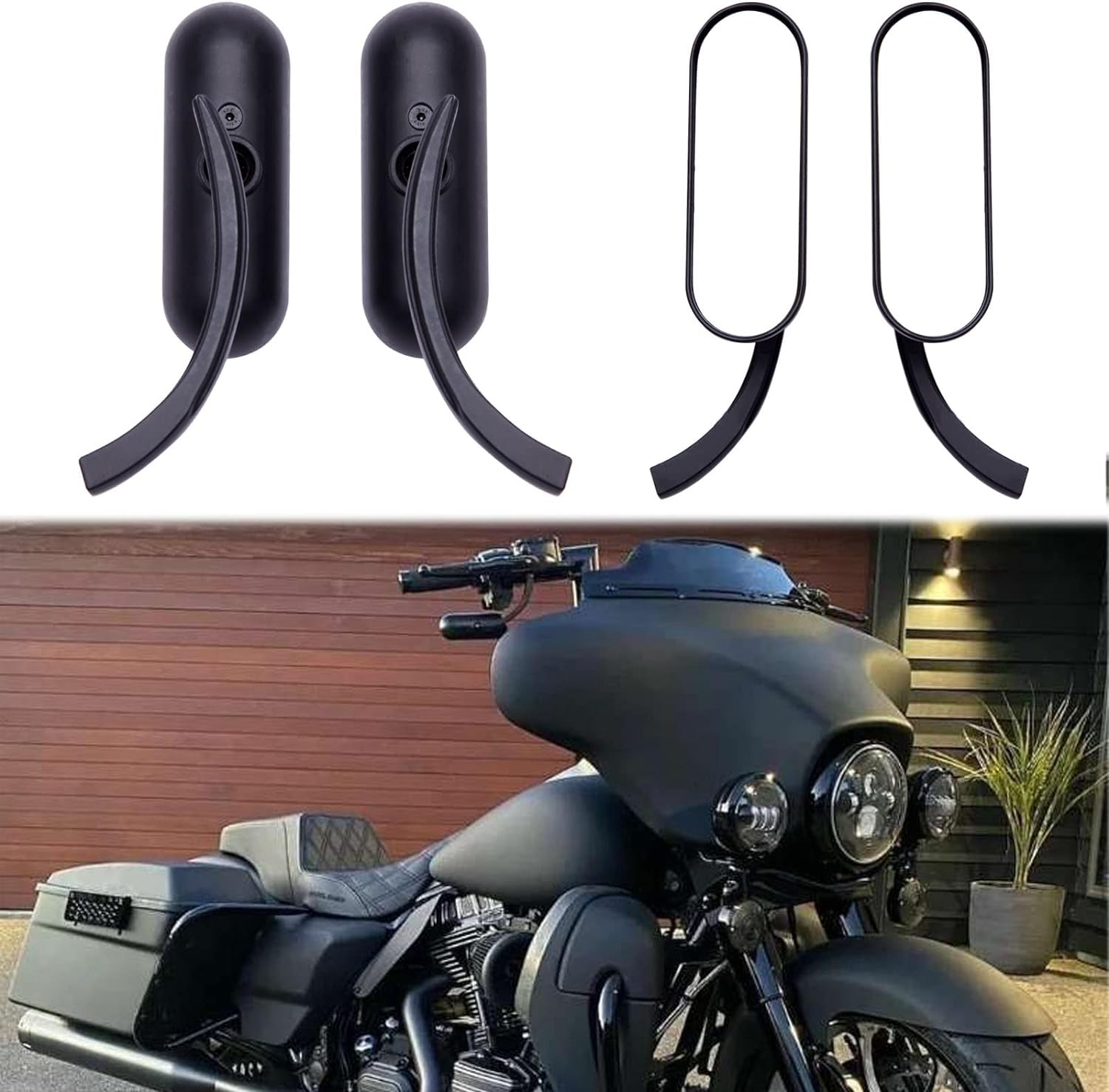 SHEJISI Motorcycle Mirrors