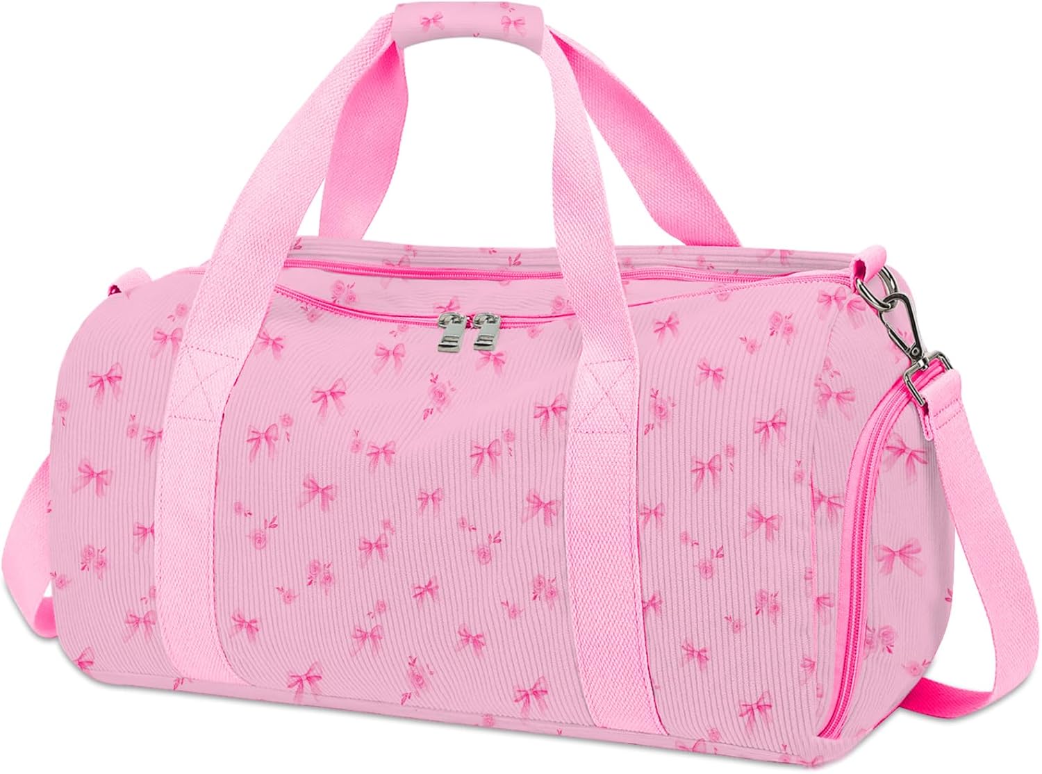 Kids Overnight Duffle Bag Boys Sport Gym Bag with Shoe Compartment & Wet Pocket, Carry On Weekender Travel Bag for Kid Boys