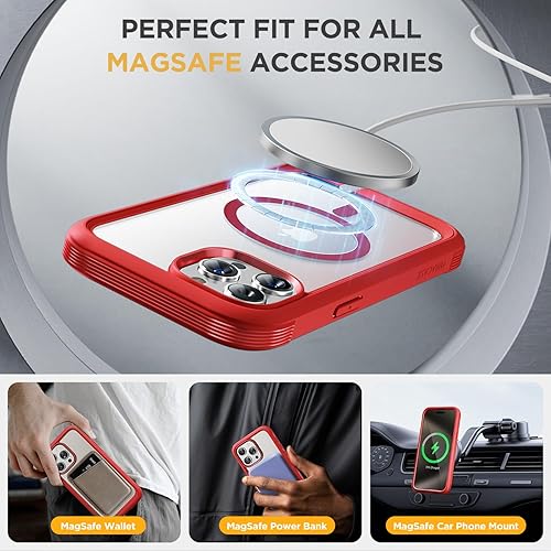 Miniatura 744 de Miracase Glass Series - Funda para iPhone 11 de 6.1 pulgadas, funda resistente de cuerpo completo mejorado con protector de pantalla de vidrio Negro