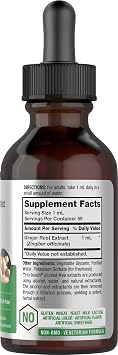 Horbaach Ginger Root Extract Liquid | 2 oz | Alcohol Free Supplement