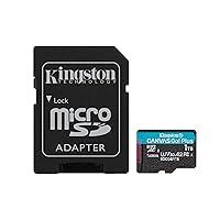 Kingston Canvas Go Plus microSDXC Scheda Di Memoria Gen4 200MB/s A2 U3 V30 1TB Adattatore Incluso