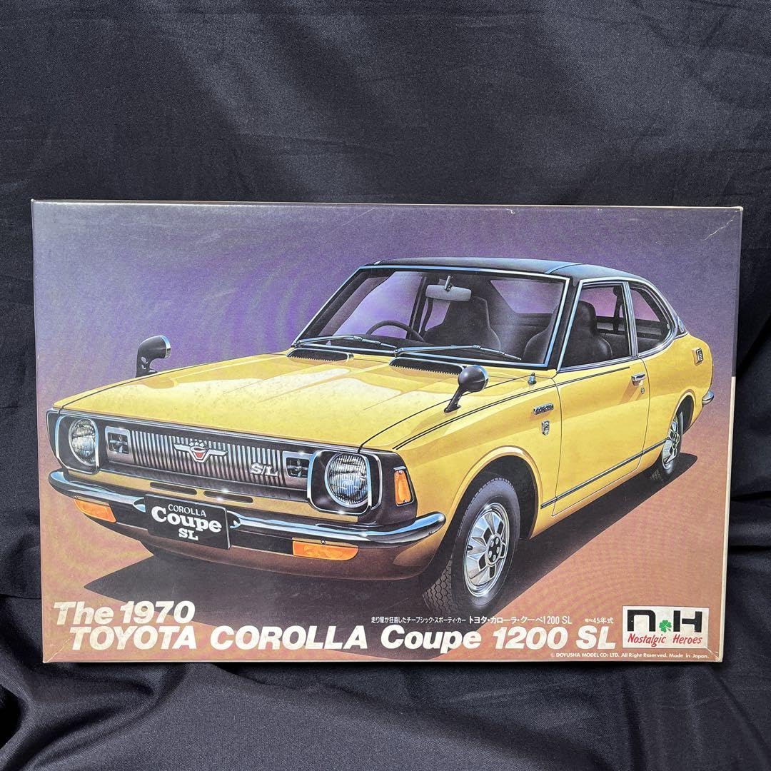 Amazon.co.jp: トヨタカローラクーペ1200 SL プラモデル 童友社 : おもちゃ