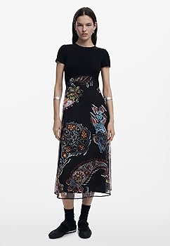 white christmas dresses Desigual Dress designed by Mr. Christian Lacroix – Classic Boutique main image 1