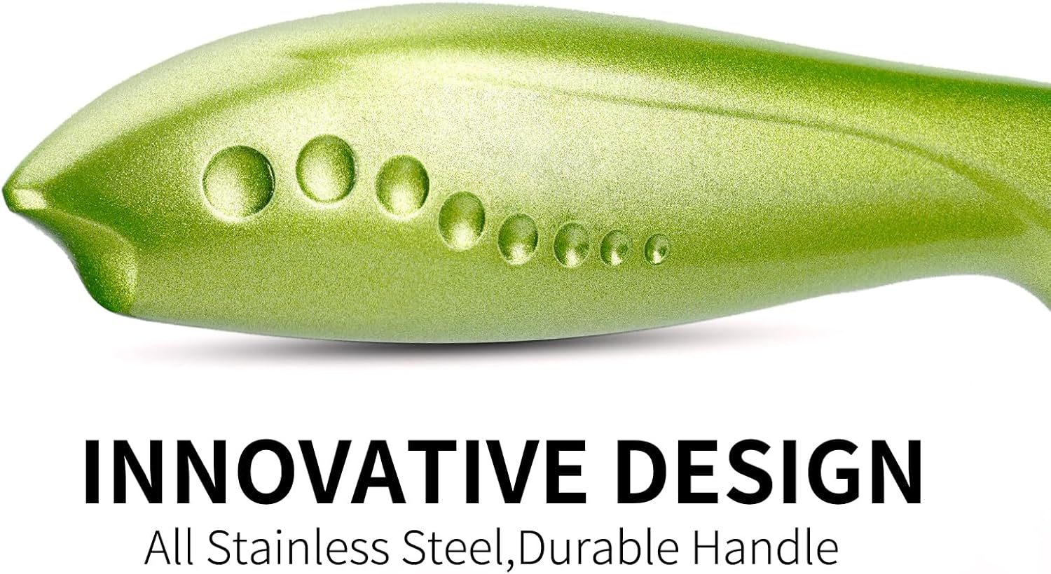 3.5 Inch Paring Knife, Fine Edge Fruit Vegetable Peeling with German High Carbon Stainless Steel Forged Blade, Small Kitchen Non-Stick Multi-Purpose Knife-Green - Image 5