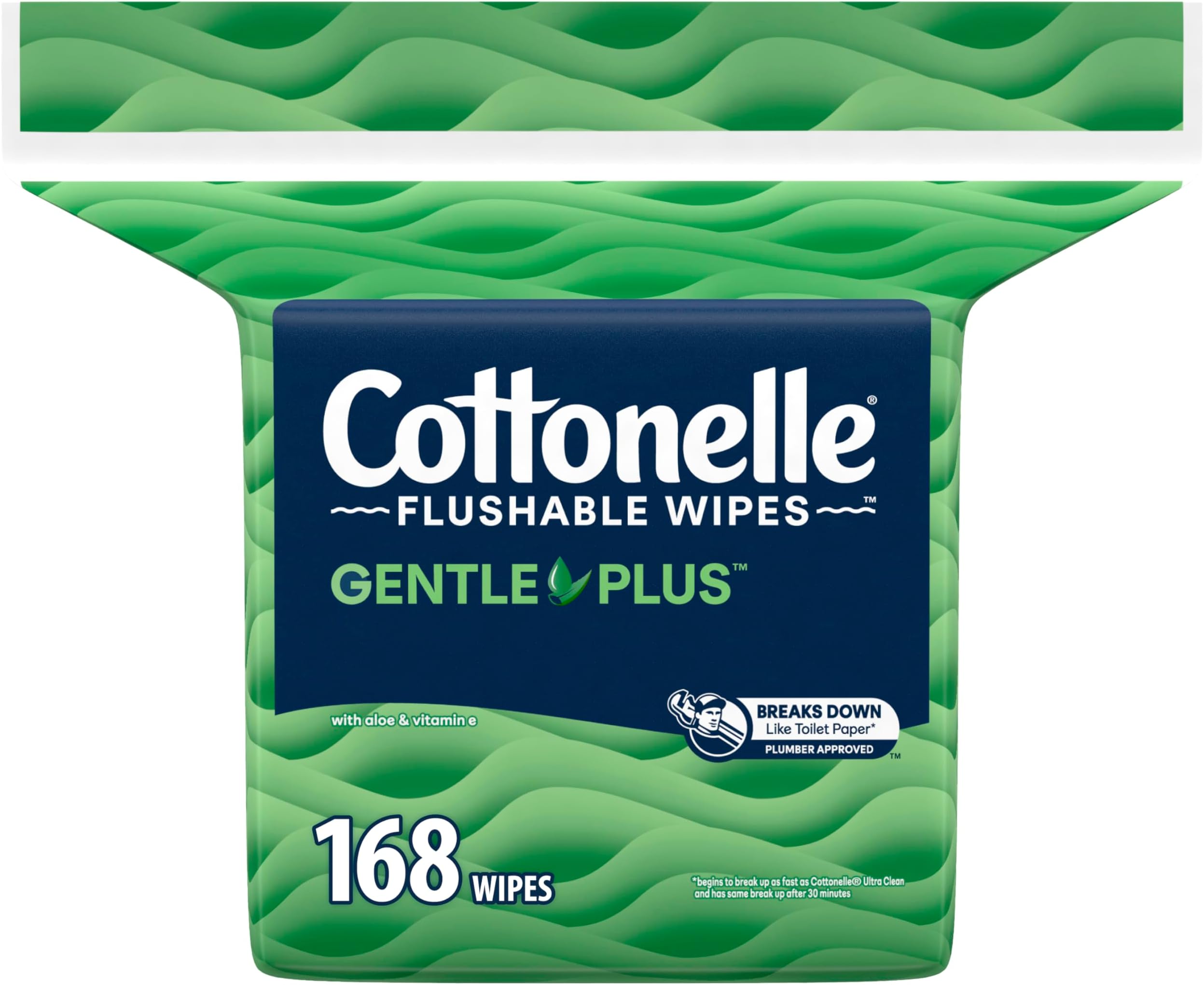 Cottonelle Fresh Flushable Moist Wipes, Popup Tub, 42