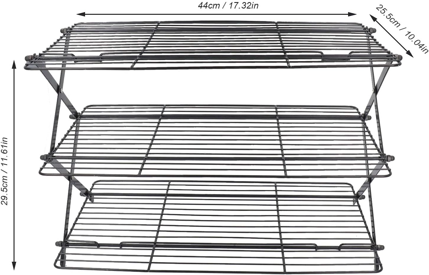 Cooling Racks, Upgraded Collapsible Cooling Rack Roasting Cooking Drying Wire Cooling Rack for Cookies Baking Gifts for Cookies Cakes and Baking