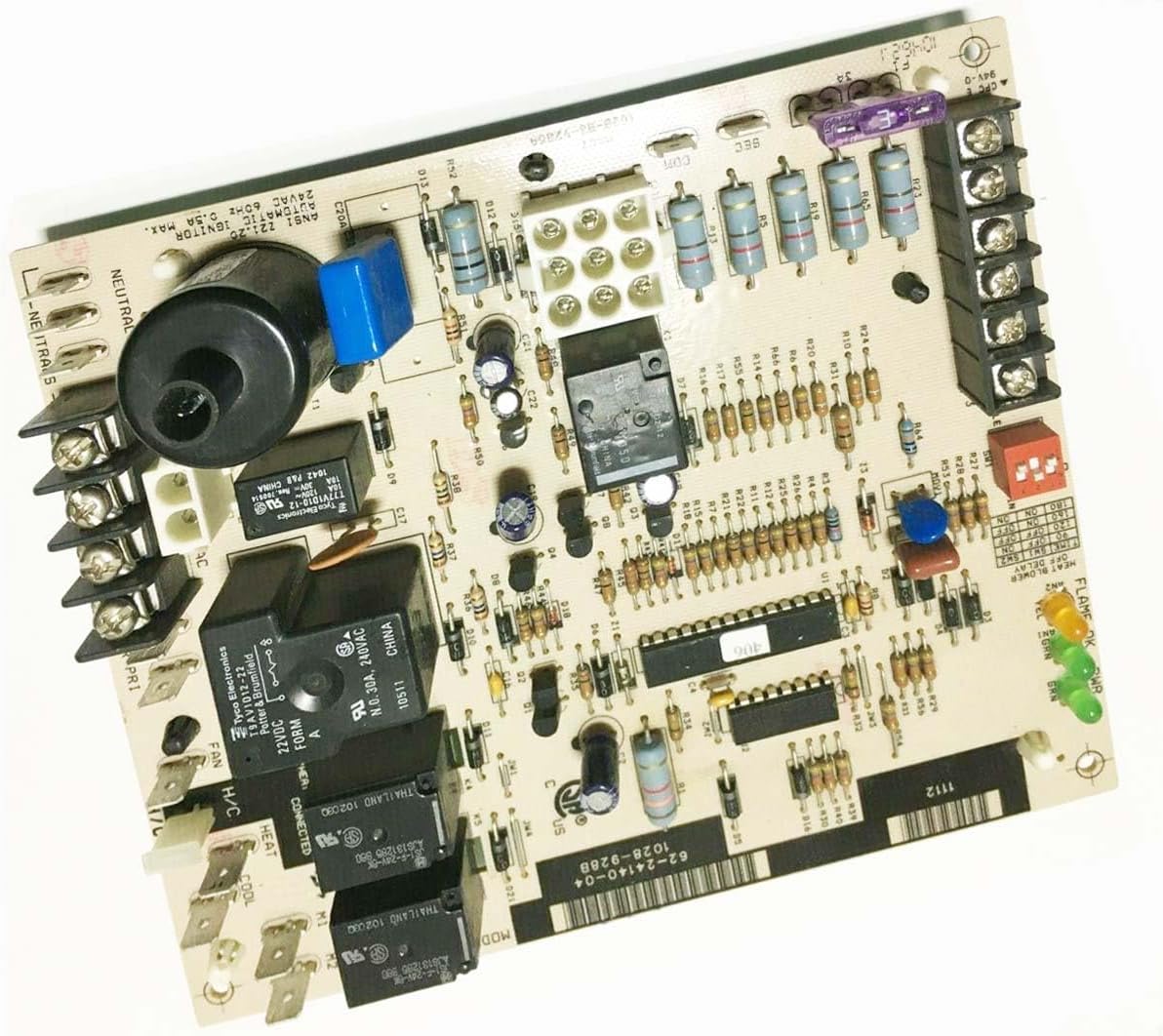 Manufacturer Authorized 62-24140-04 1028-928B 1028-83-9285A Spark Ignition Control Circuit Board Genuine Factory Certified for Rheem Ruud Furnace Control Board HSCI 1028-83-9285A