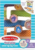 Vista 6 de Melissa & Doug Safari Zig-Zag Tower