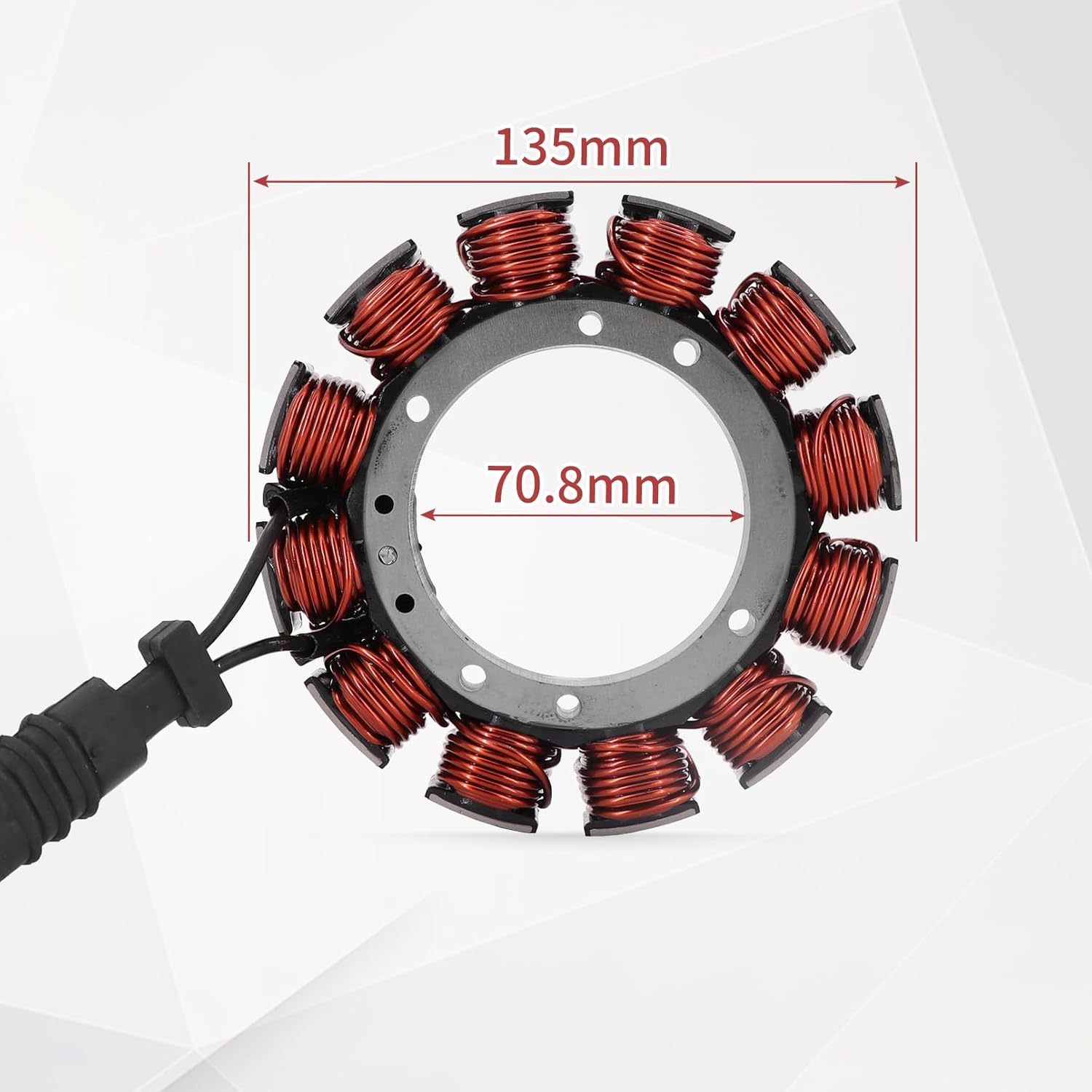Stator For Har-ley Davidson Electra Glide 1989-1996 Softail, Custom, Fat Boy, Heritage, Springer,Dyna,Springer,Ultra Classic, Sport Glide 1989-1999, Replace 29970-88