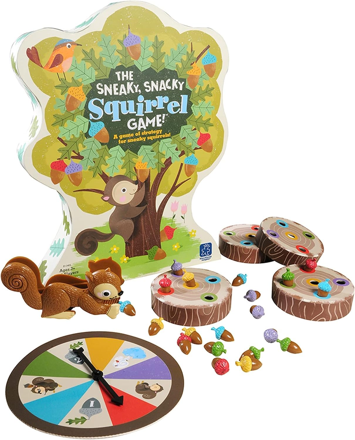 Learning Resources Juego para asociar Colores Sneaky, Snacky Squirrel Game