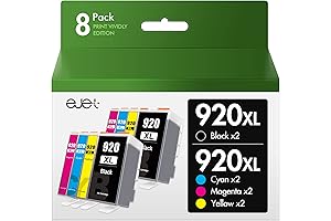 ejet Compatible Ink Cartridge High Capacity Replaces for HP 920 HP920 HP...