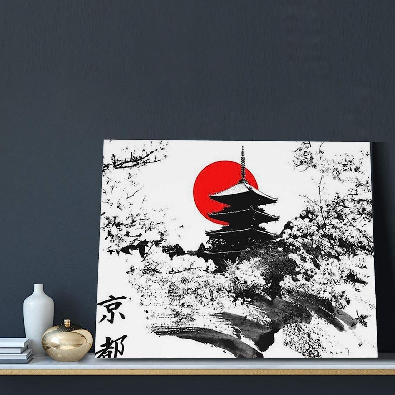 Amazon.co.jp: アートポスター フレーム 装飾画 日本 京都 清水寺