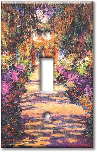 Vista 9 de Art Plates - Impreso decorativo de gran tamaño - Placa de interruptor de metal jumbo - Placa decorativa de pared metálica de gran tamaño - 1 banda 1