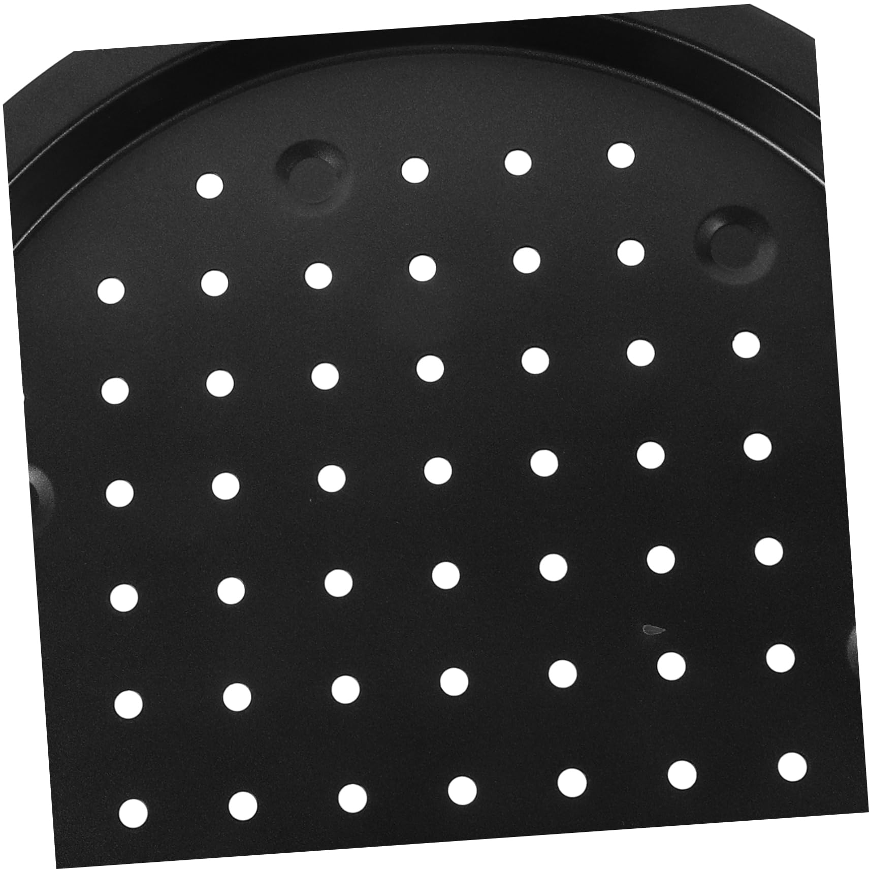 KOMBIUDA Perforated Pizza Baking Trays 14-inch Non-stick Pizza Pan Baking Trays for Oven 2-pack Round Easy to Clean
