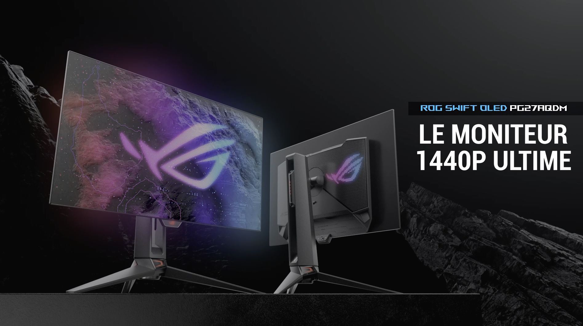 ASUS ROG Swift OLED PG27AQDM –Moniteur Gaming 27