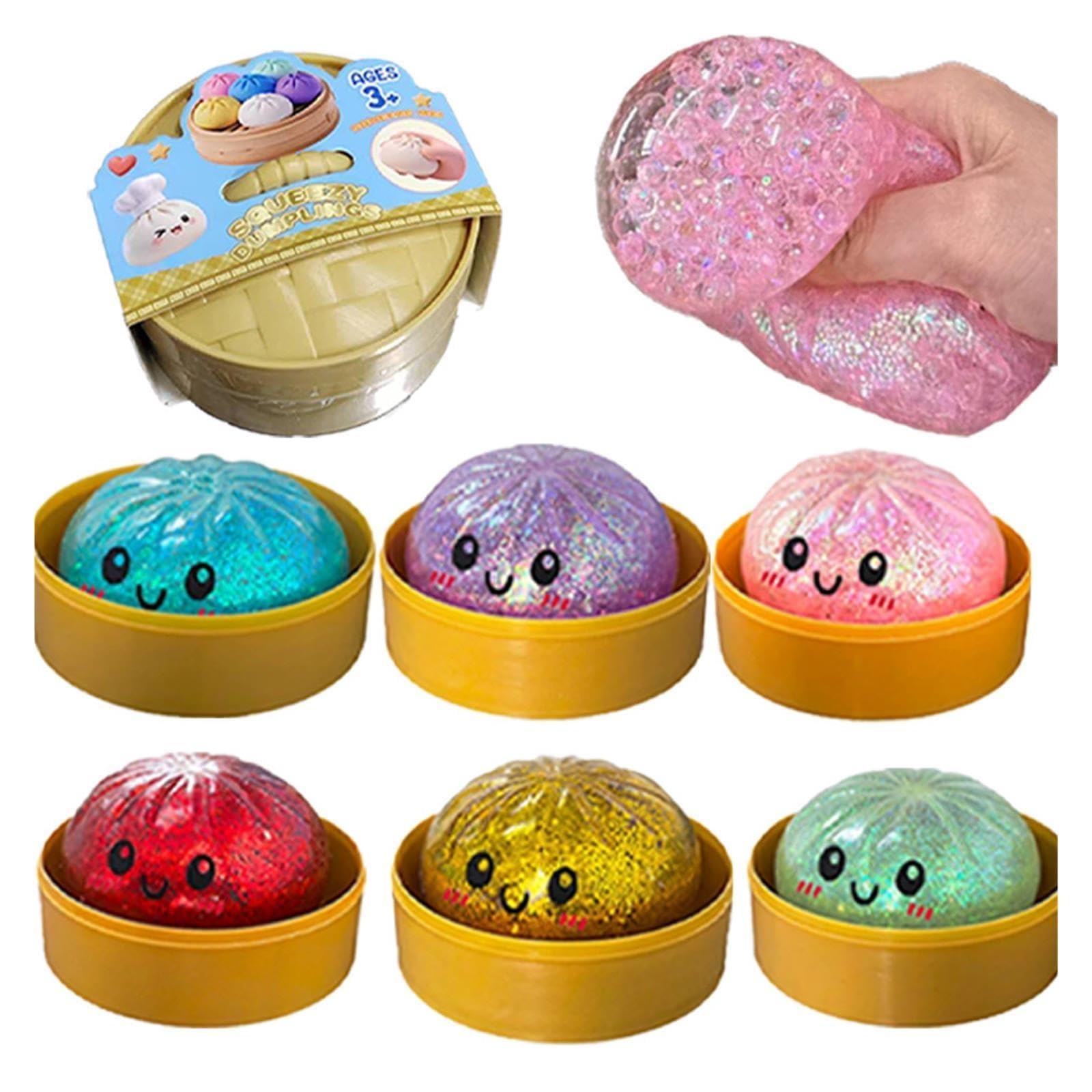 Glitter Compatibile For Gnocchi Squishy Con Scatola