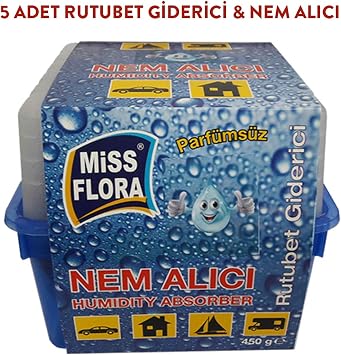 Miss Flora Nem Alıcı 450 g 5'li Paket