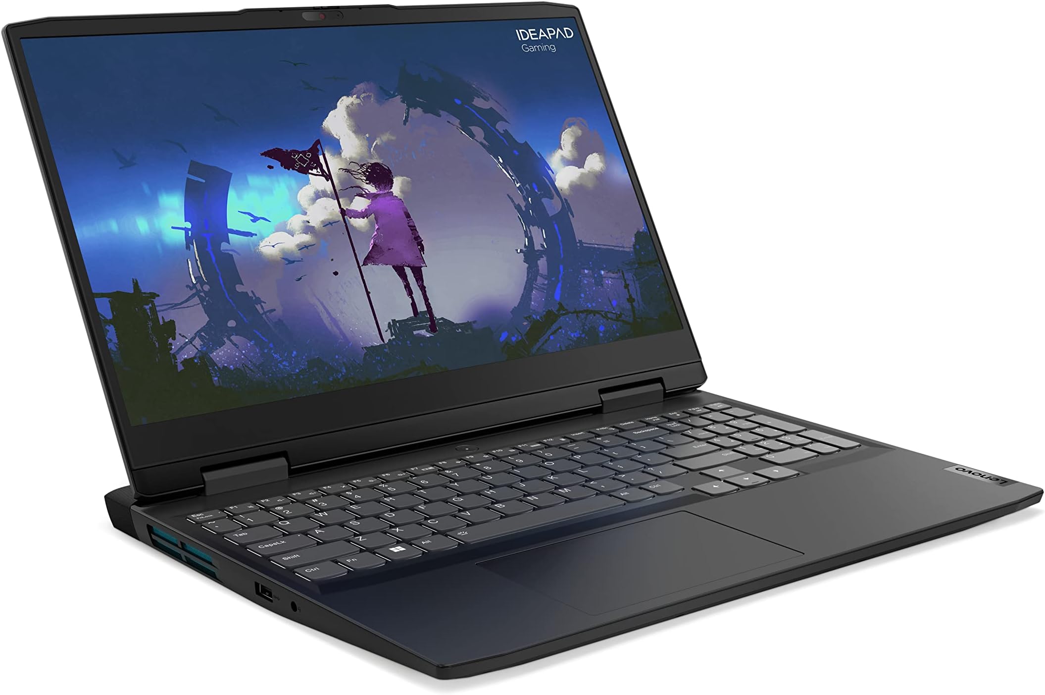 Lenovo 2023 Latest Ideapad 3 Gaming Laptop 15.6" FHD Display Core I7-12700H 16GB 512GB NVIDIA RTX 3050Ti 4GB Backlit Eng Key WIN11 Grey With Pro HT Action Camera (16GB RAM | 1TB SSD)