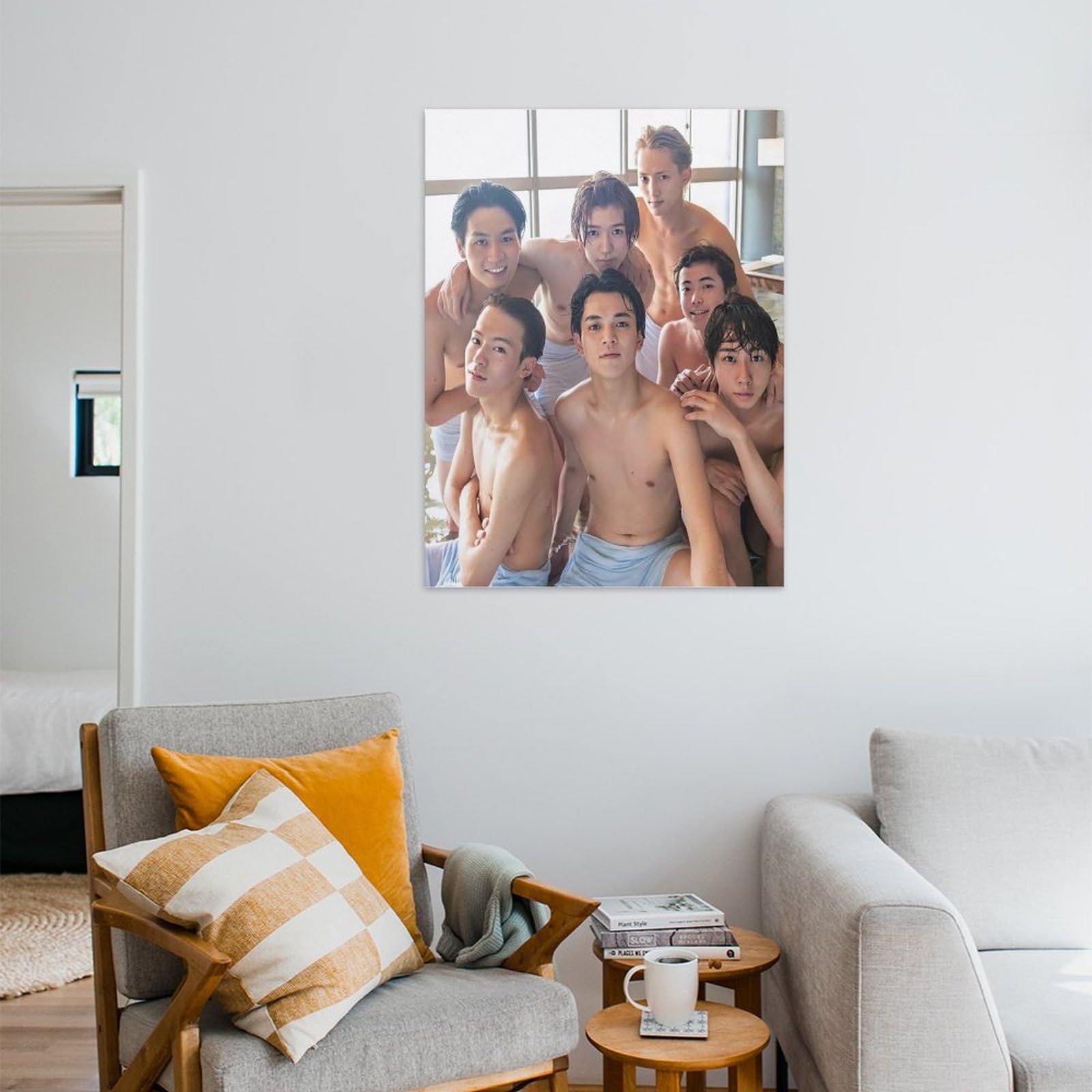 Amazon.co.jp: Travis Japan松田元太 宮近海斗 中村海人挂画 アート