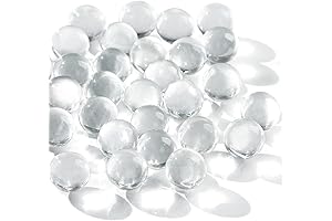 Sparkling Translucent Marbles Illuminate Vases and Engage Imaginations