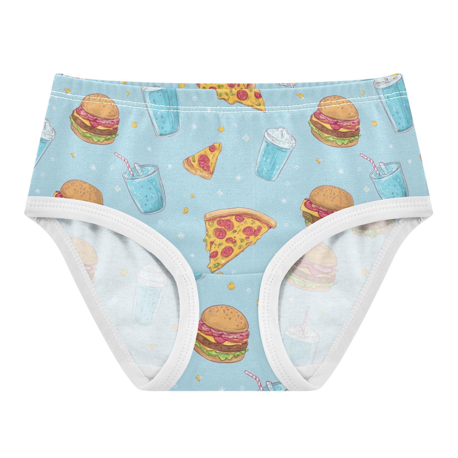 Dussdil Girls Panties Underwear Girls Panty Briefs Cotton Training Undies Size 2 3 4 5 6 7 8t